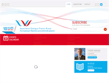 Tablet Screenshot of dialoguefrancorusse.com